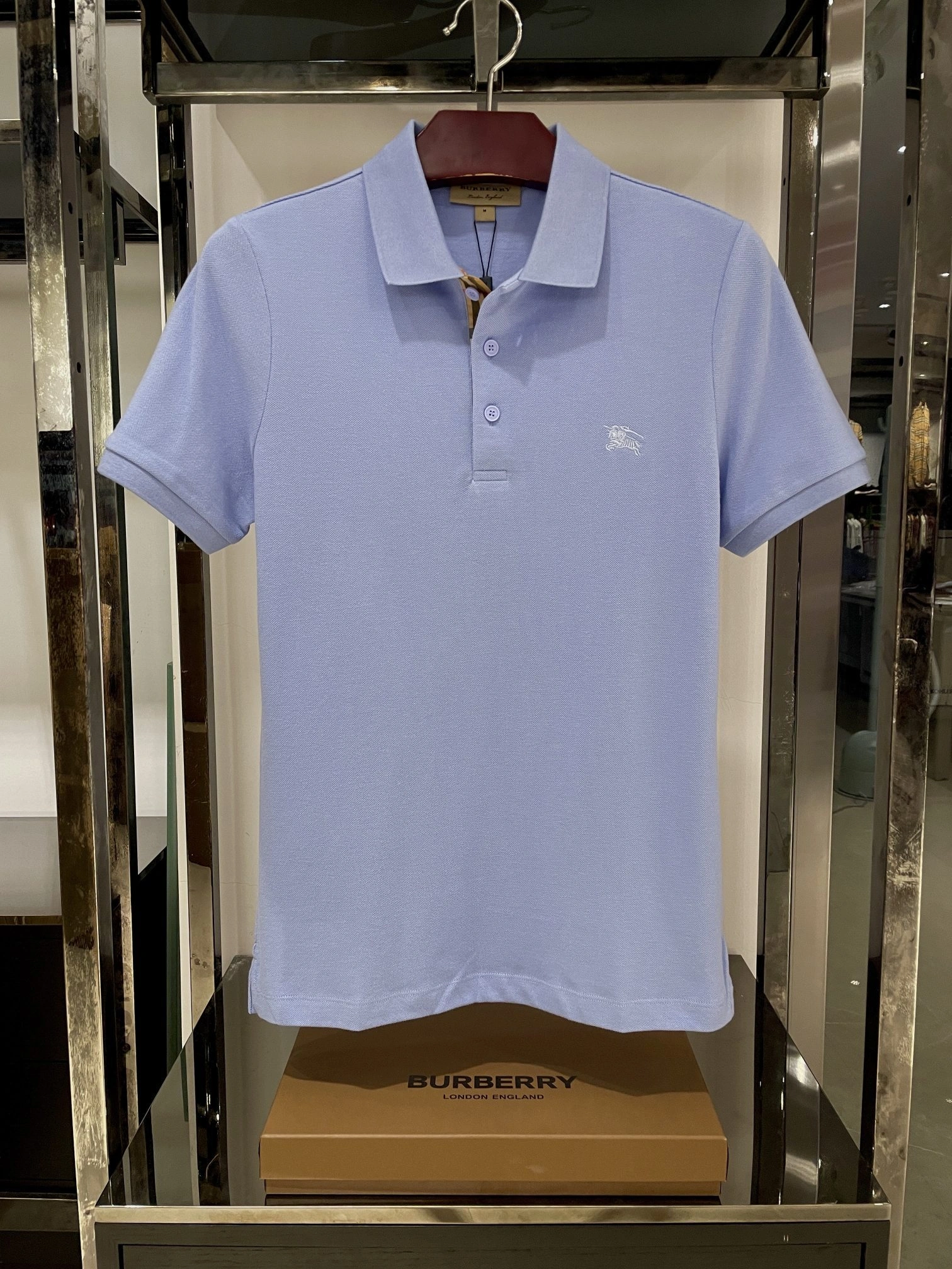 wg.luxury- 2ur25rry embroidery cotton POLO 4Colour item:E-F409C0931-4